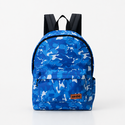 Sac à dos camouflage – 3 coloris violet, bleu et kaki